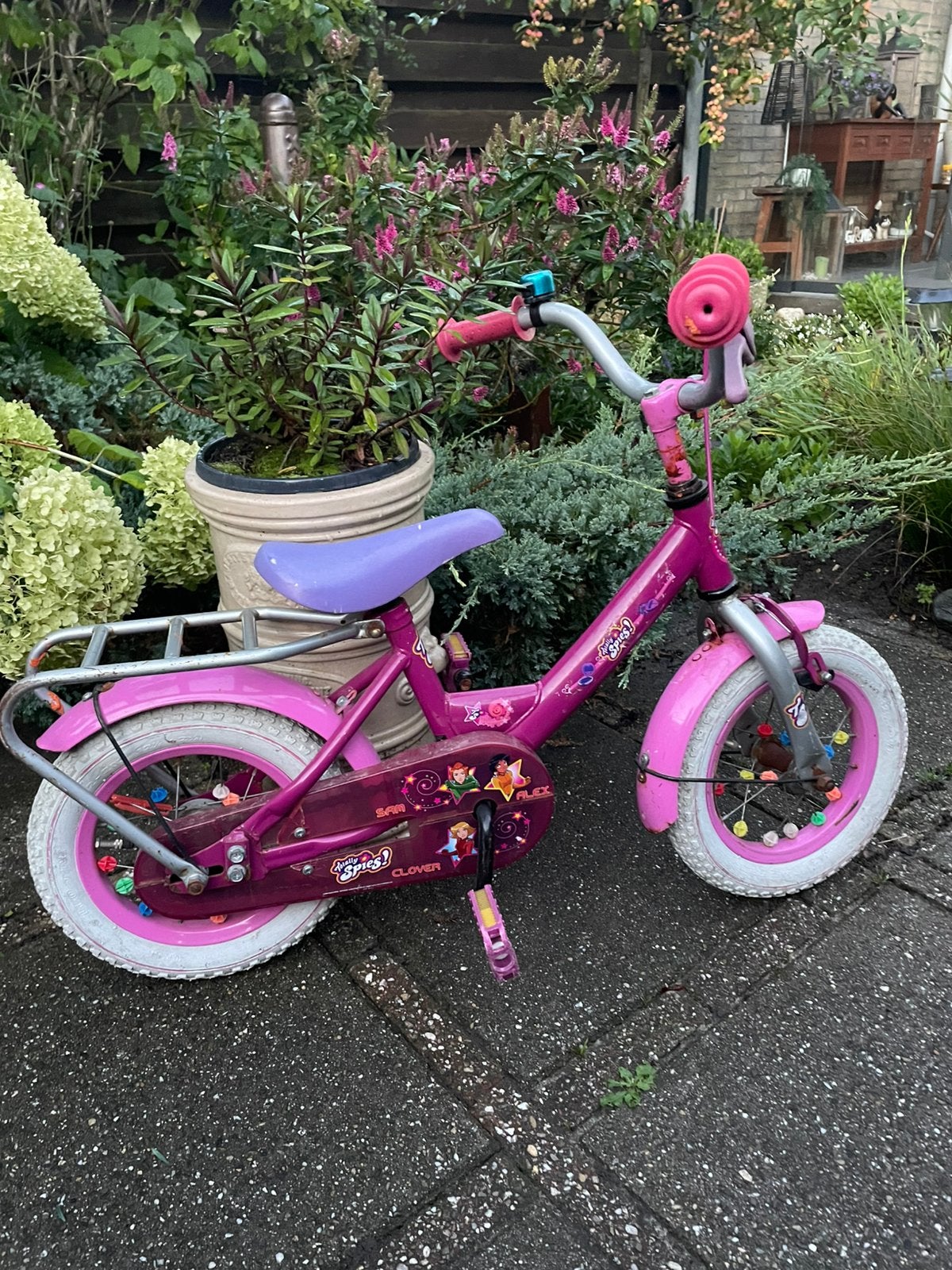 Super leuke kinderfiets (12 inch)., Ophalen, Zo goed als nieuw, Terugtraprem, Minder dan 16 inch
