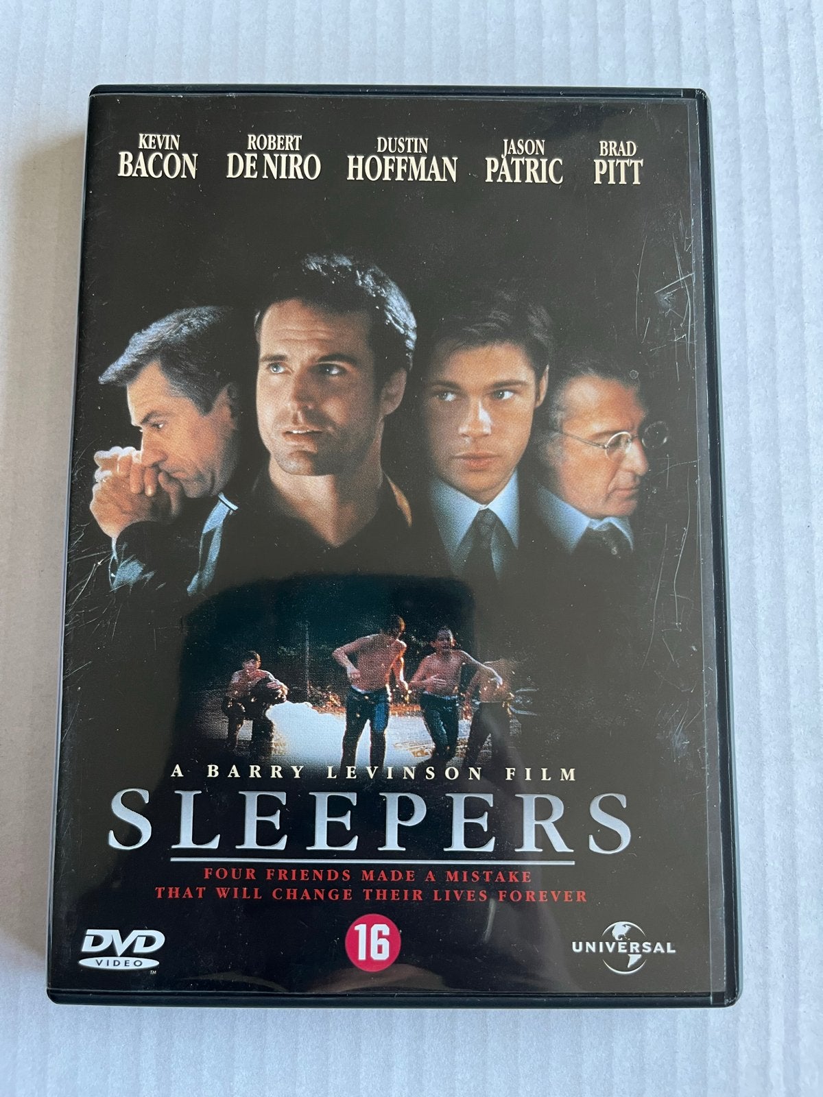 Sleepers DVD, Vanaf 16 jaar, Waargebeurd drama, Nederlands, Ophalen of Verzenden
