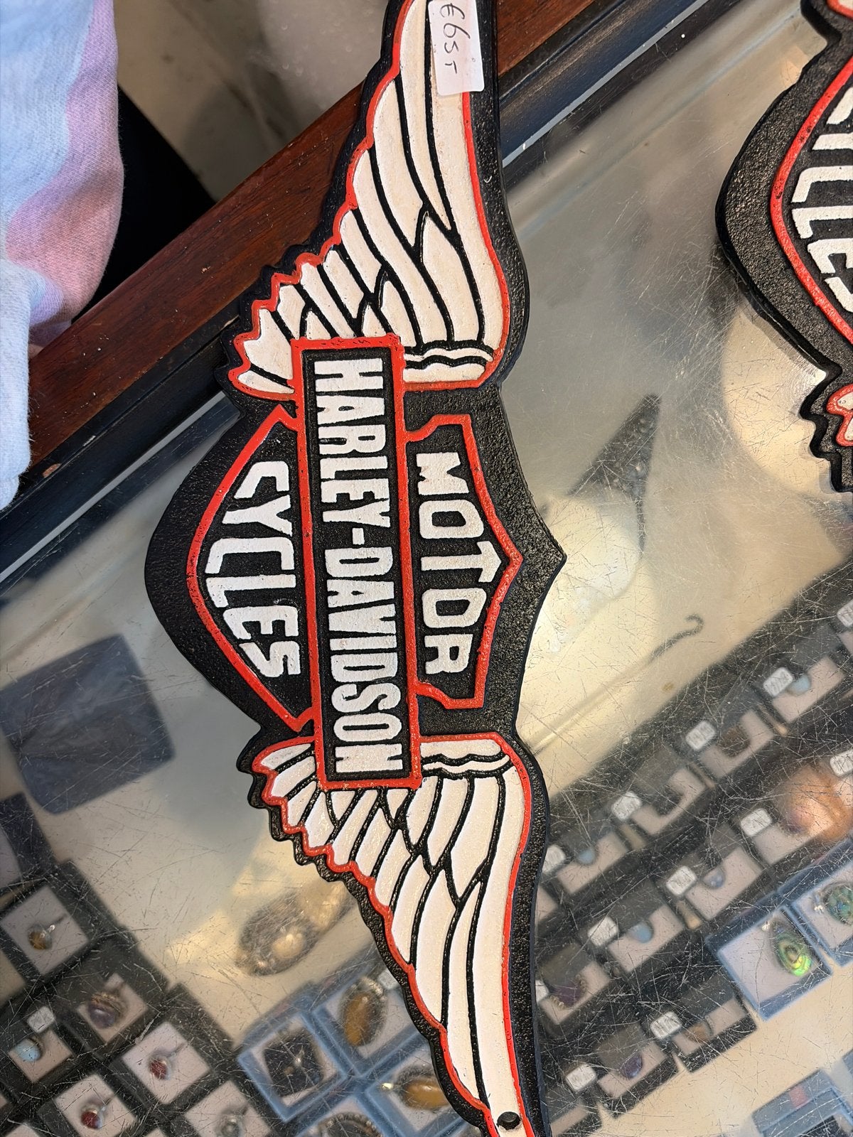 Harley-Davidson Motor Cycles Vleugel Embleem, Verzamelen, Ophalen of Verzenden, Nieuw, Overige typen