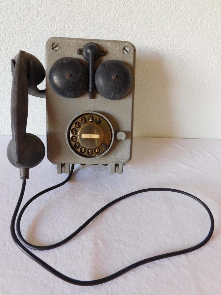 Vintage industriële fabriekshal telefoon, gemaakt door Erics, Ophalen of Verzenden, Huis en Inrichting