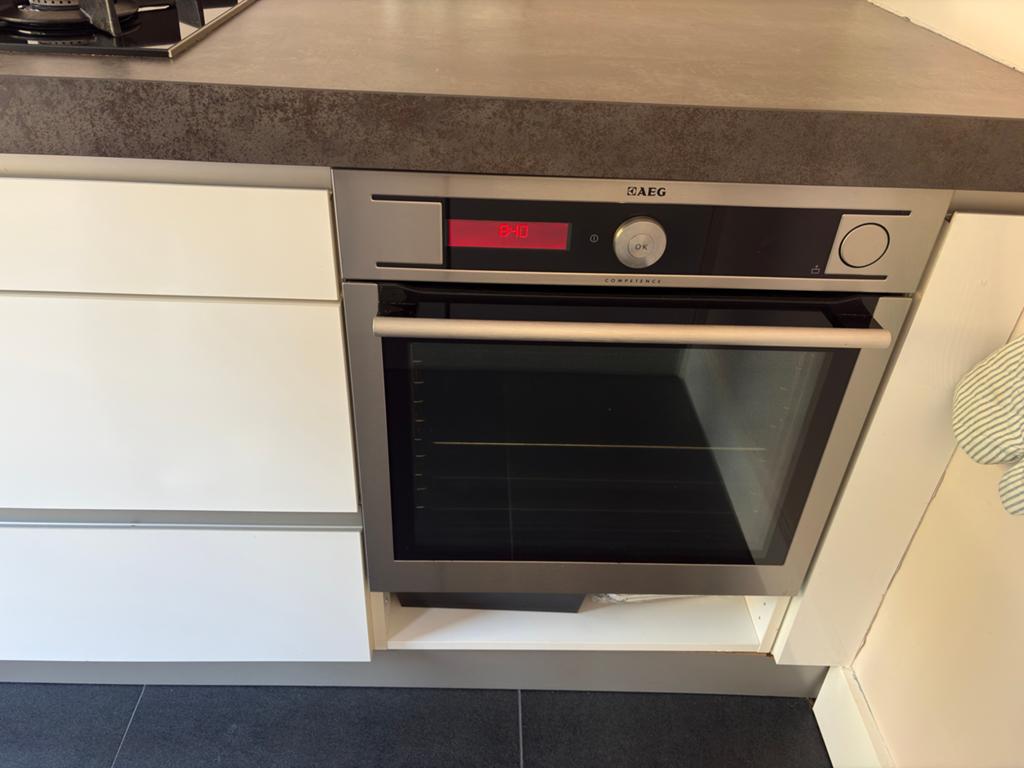 AEG Inbouw combi stoomoven, compleet en schoon, Witgoed en Apparatuur, Ovens, Ophalen, AEG, Zo goed als nieuw, Inbouw