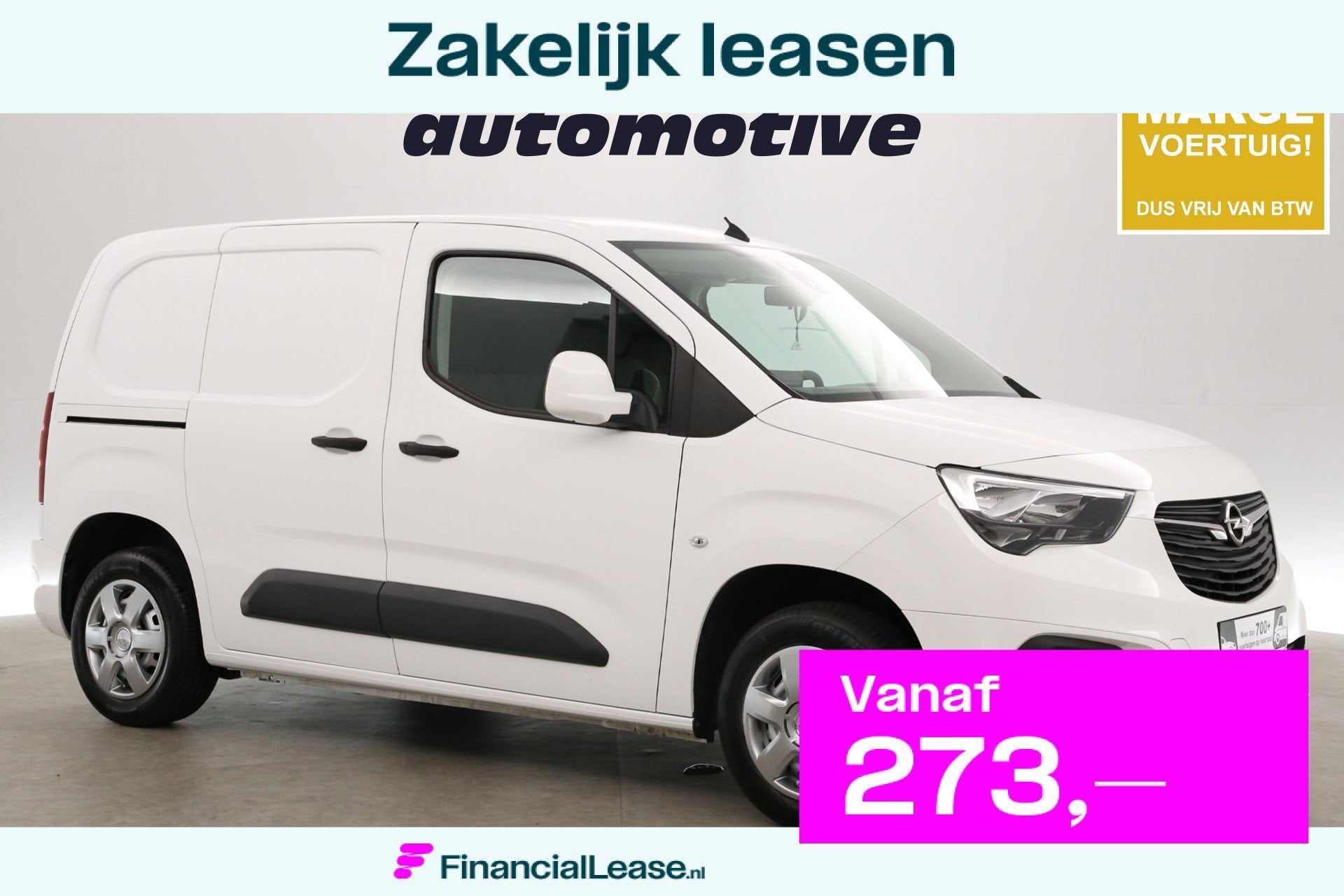 Opel Combo 1.2 Puretech 111PK | Marge | Benzine | 3 Zits | A, Stof, Gebruikt, Wit, Origineel Nederlands
