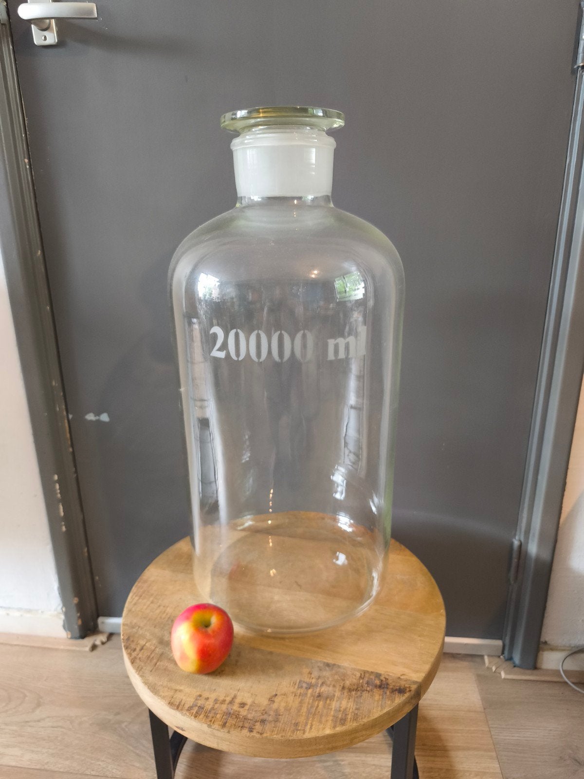 Grote Vintage Industriële Apothekersfles 20L - 20000 ml, Ophalen