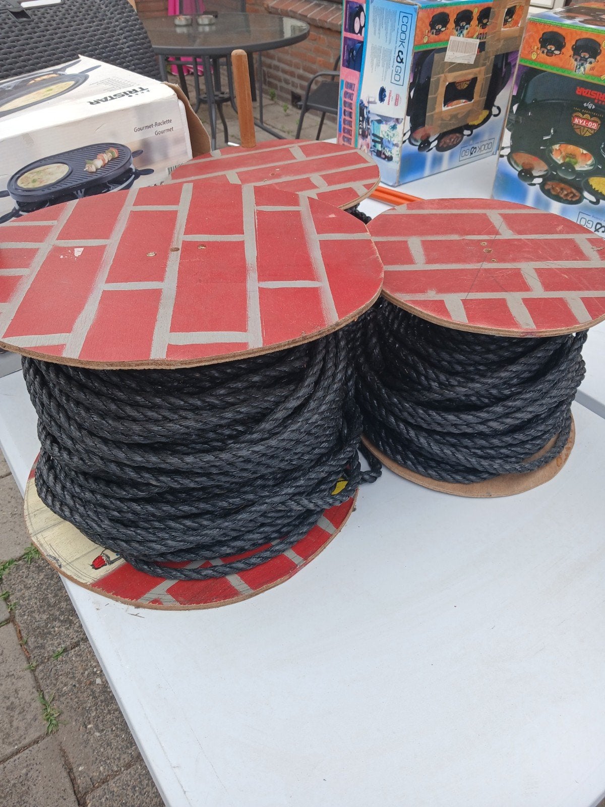 Survival ropes, Ophalen