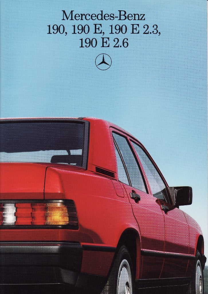 Mercedes-Benz 190, 190 E, 190 E 2.3, 190 E 2.6; W201, 1986, Ophalen of Verzenden, Gelezen, Mercedes