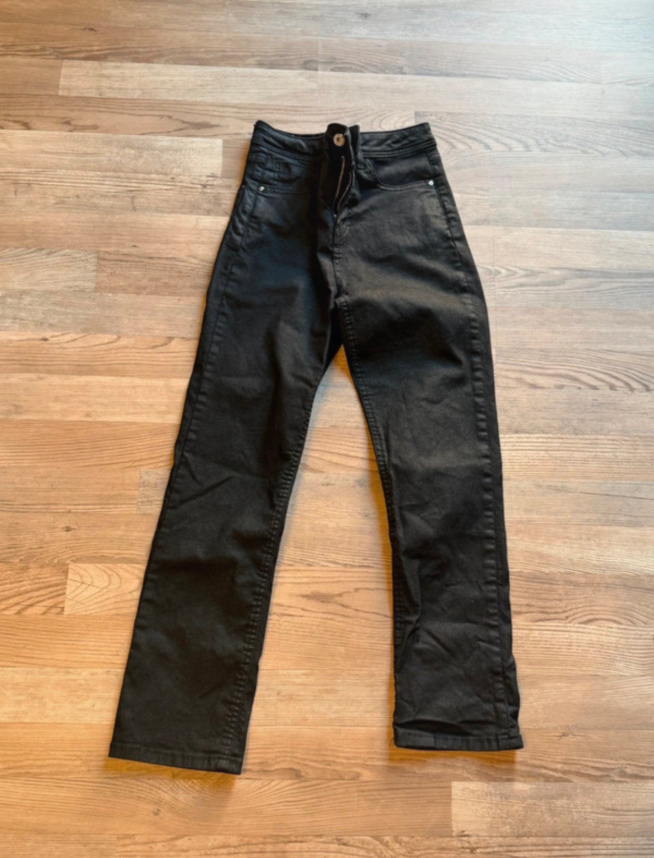 Iridiscent Black Jeans / Zara, Ophalen of Verzenden, Zo goed als nieuw, Zwart, W28 - W29 (confectie 36)
