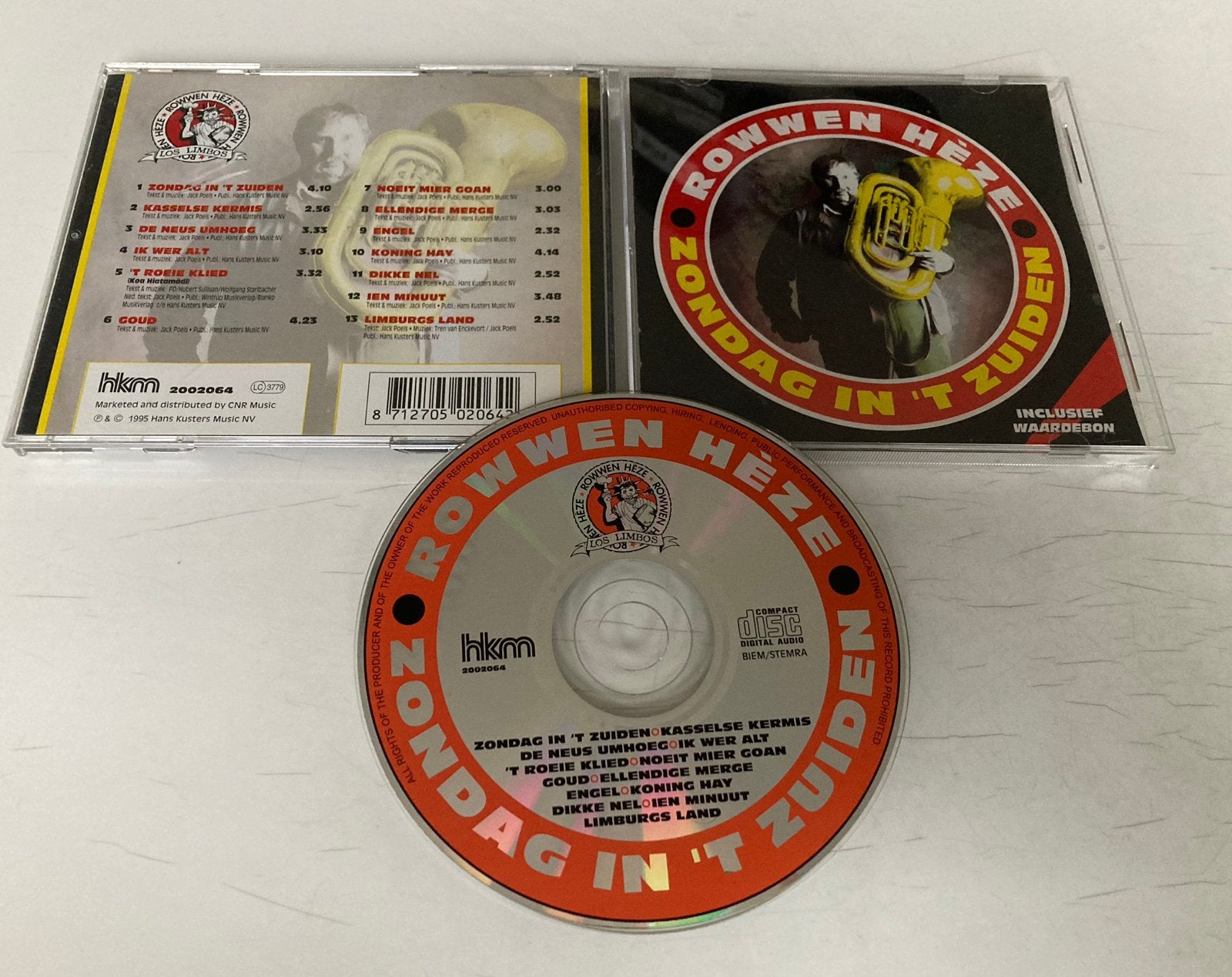 Rowwen Hèze- Zondag in ‘t Zuiden, Cd's en Dvd's, Ophalen of Verzenden, Zo goed als nieuw, Levenslied of Smartlap