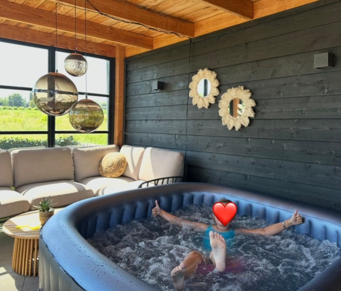 Superleuke jacuzzi te koop, Tuin en Terras, Ophalen, Zo goed als nieuw