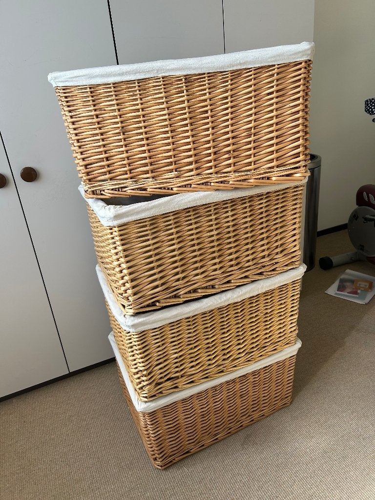 RIETEN MANDEN, Ophalen, Gebruikt, Gevlochten, Riet
