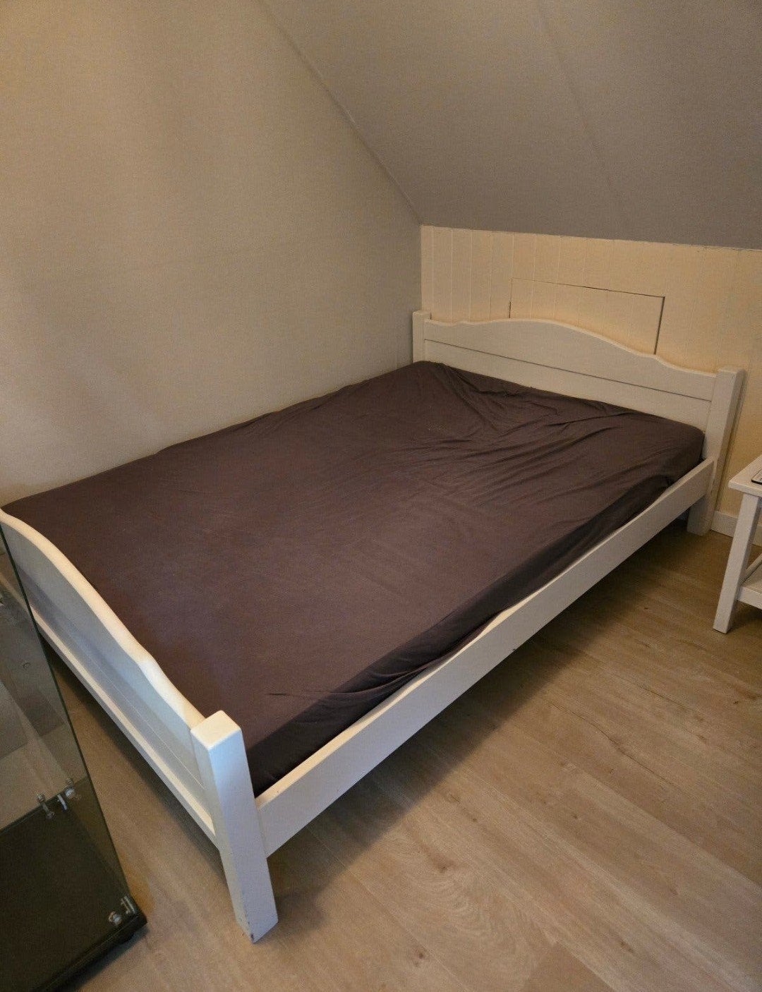 gratis bed, Ophalen, Tweepersoons, Hout