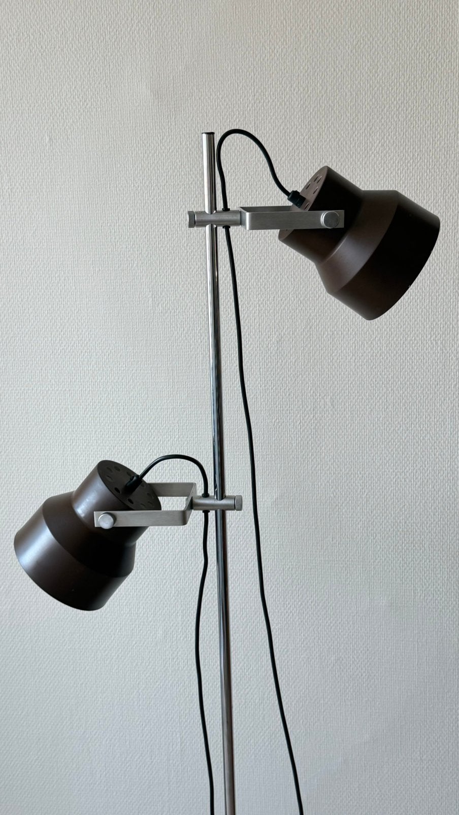 Vintage Dijkstra vloerlamp staande lamp jaren 60-70, Huis en Inrichting, Ophalen, Mid century, NB, E27 (groot)