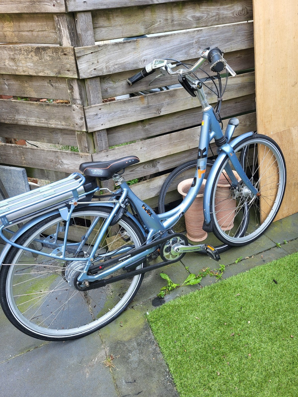 Flox TDR dutch elektrische fiets met defect display, Ophalen, Gebruikt, Minder dan 30 km per accu, Overige merken