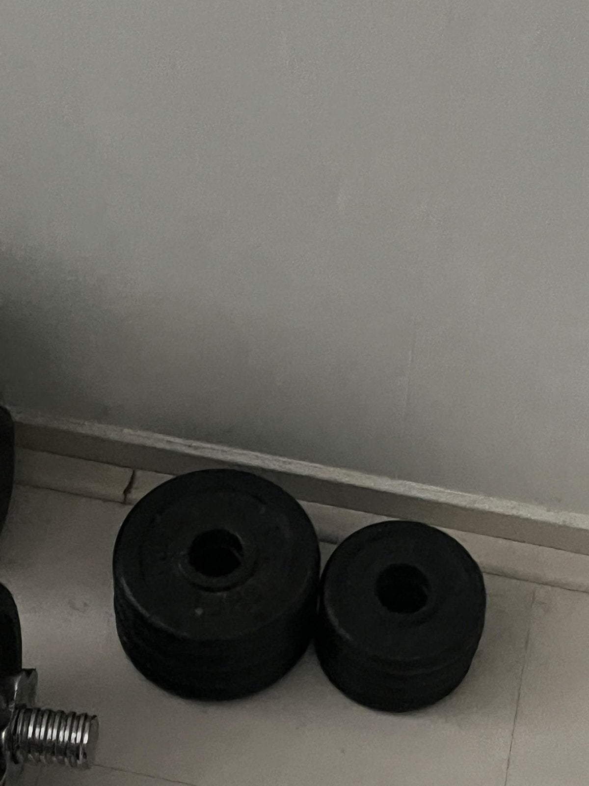 Halterschijven set: 4x 1kg, 2x 0.5kg, Sport en Fitness, Ophalen, Gebruikt, Armen, Halterschijven