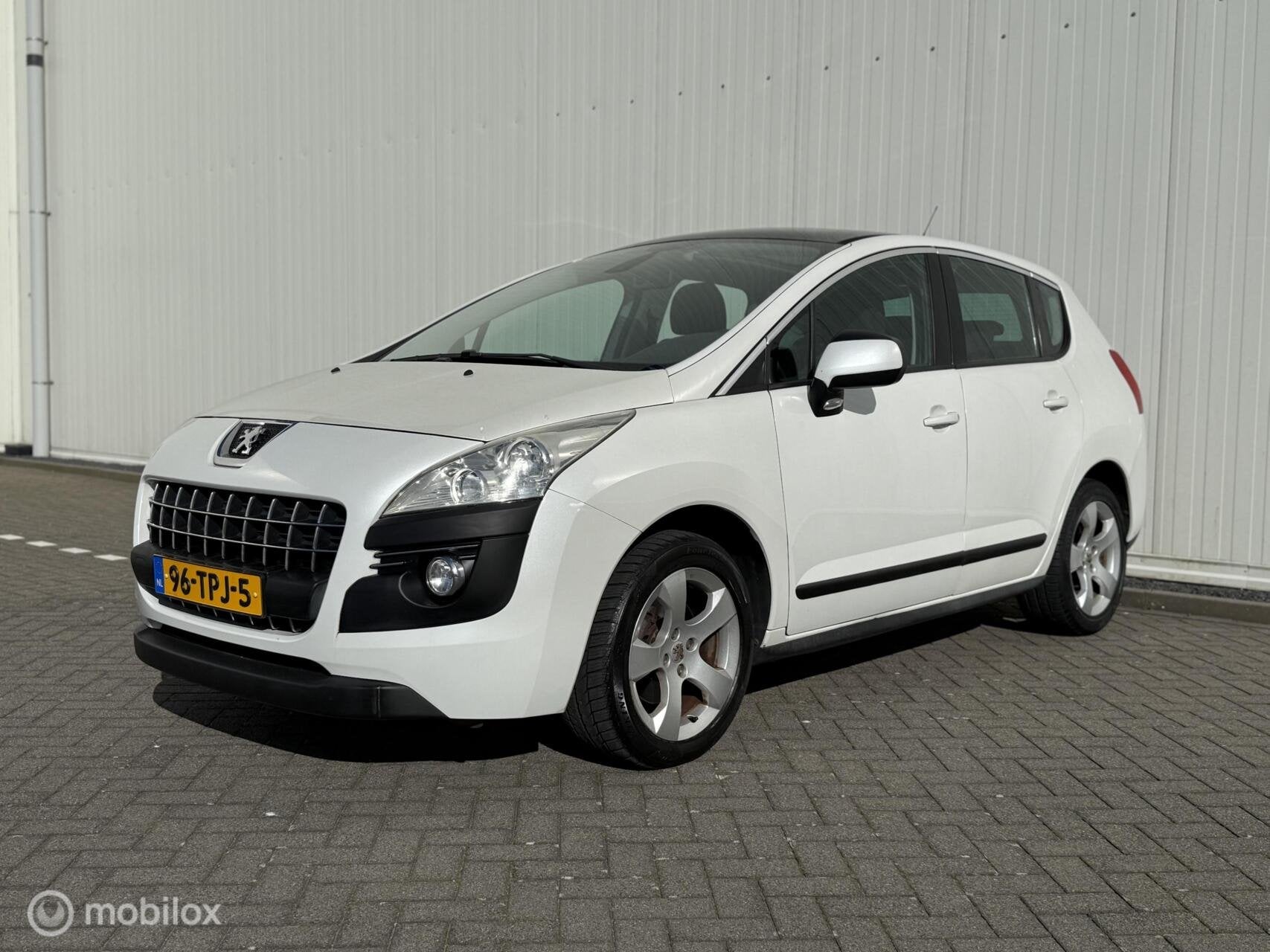 Peugeot 3008 1.6 THP GT Airco Automaat Lage KM Panorama APK, Auto's, Euro 5, Gebruikt, Wit, Bedrijf