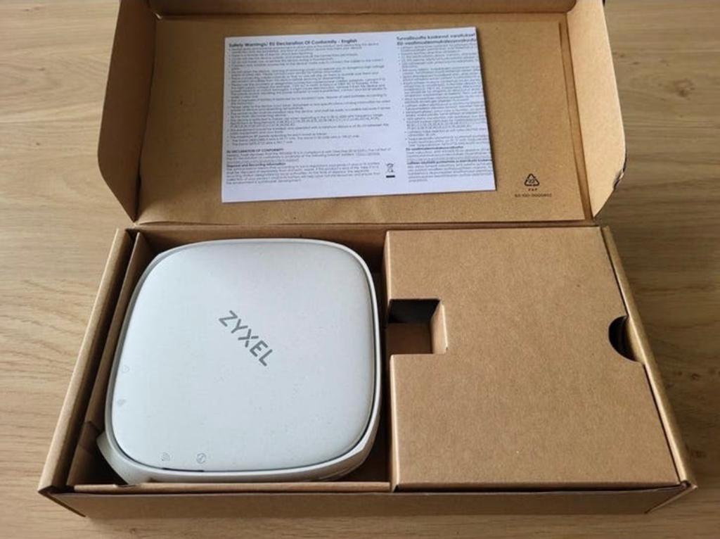 Zyxel WX5600 Wifi6 versterker voor o.a. Odido Klik & Klaar., Computers en Software, WiFi-versterkers, Ophalen of Verzenden, Zo goed als nieuw