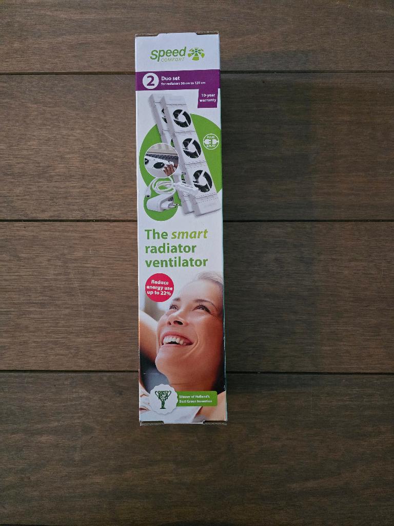 The smart radiator ventilator, Minder dan 30 cm, Radiator, Nieuw, Minder dan 60 cm
