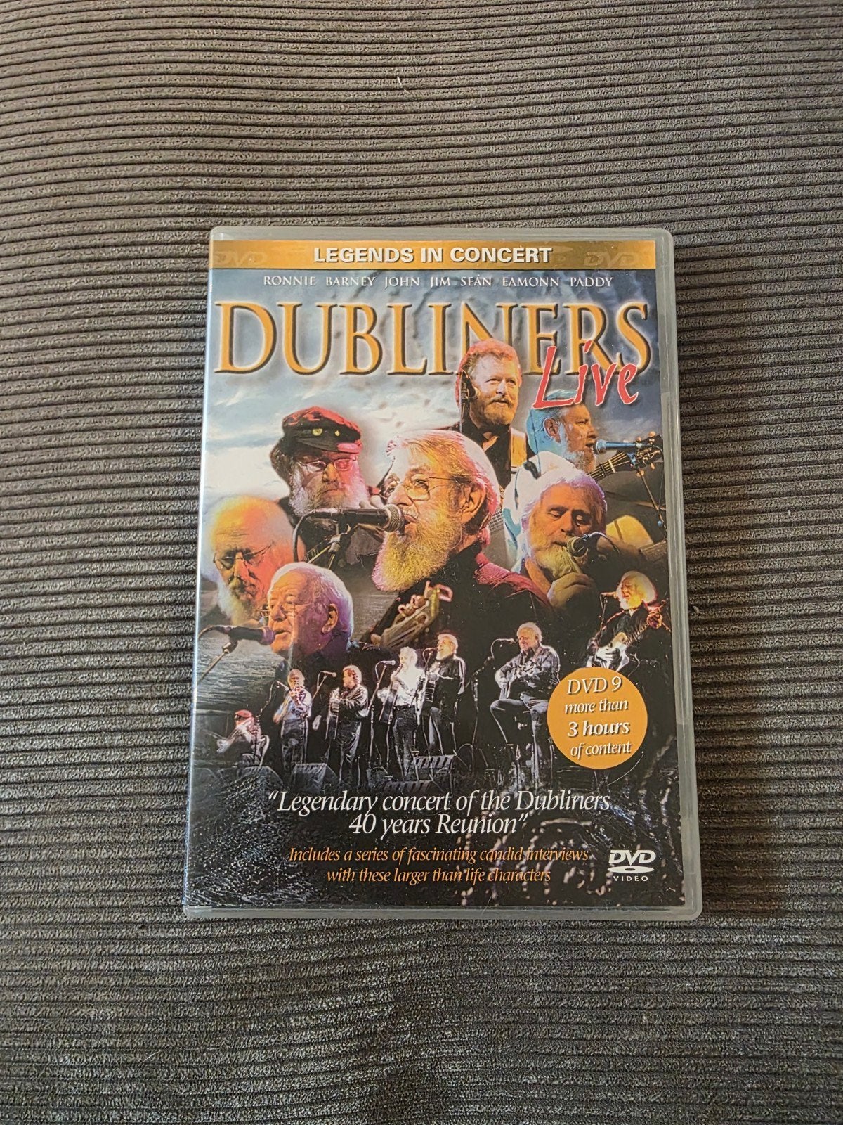 Dubliners live, dvd is krasvrij, Cd's en Dvd's, Alle leeftijden, Ophalen of Verzenden, Zo goed als nieuw