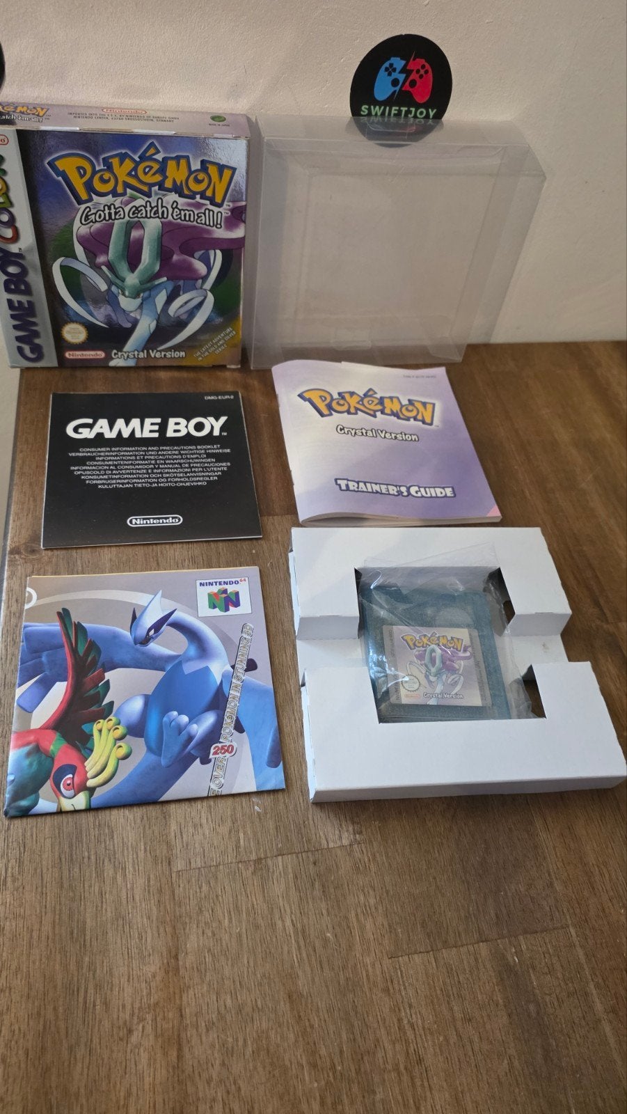 Pokémon Crystal Version (Compleet) Game Boy Color, Nintendo, ., 1 speler, Ophalen of Verzenden