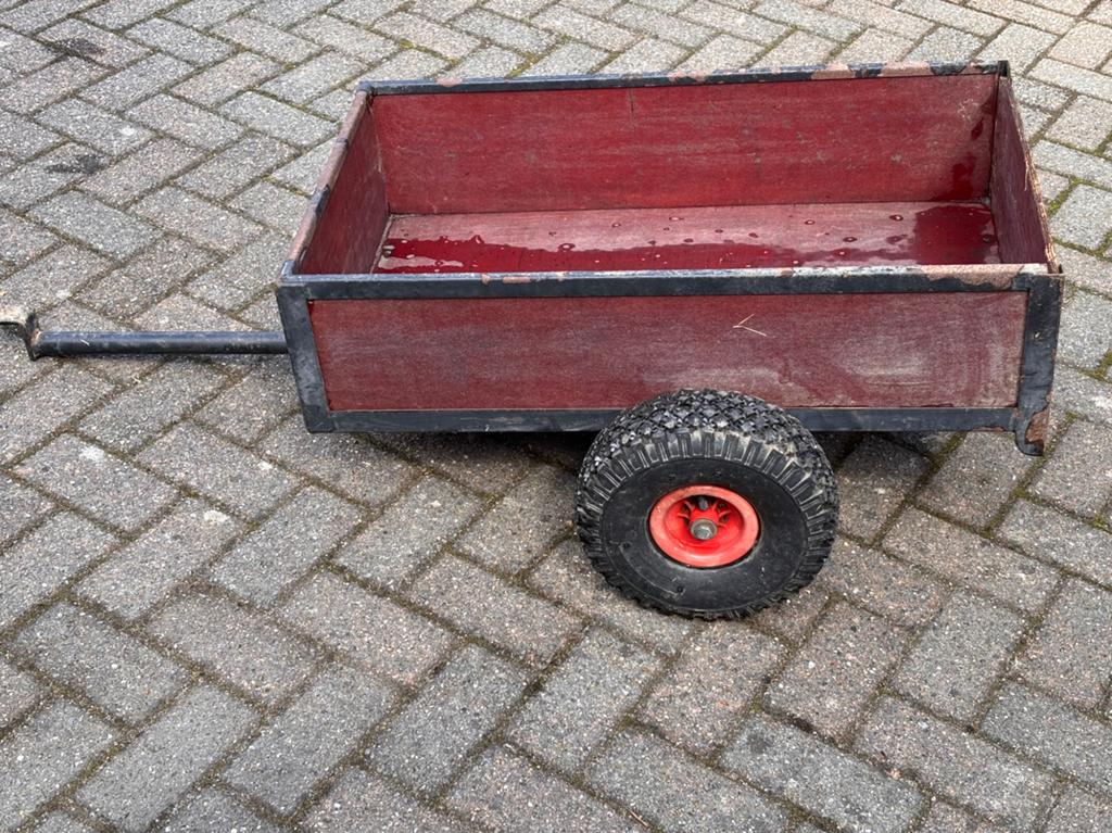 Kiepkar voor Bergskelter, Ophalen, Gebruikt