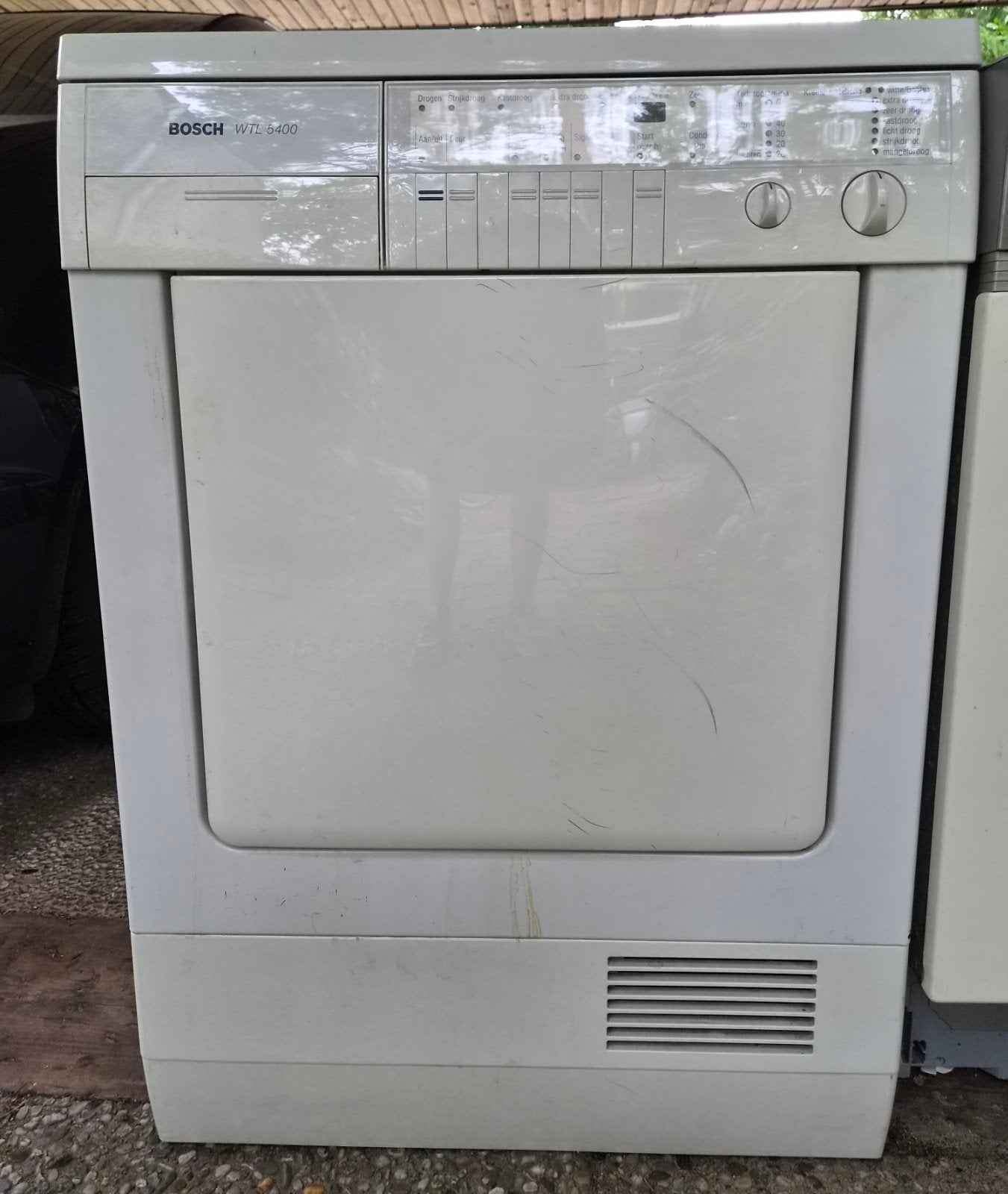 wasdroger boschwtl5400 te koop, Ophalen, Gebruikt, Voorlader, Condens
