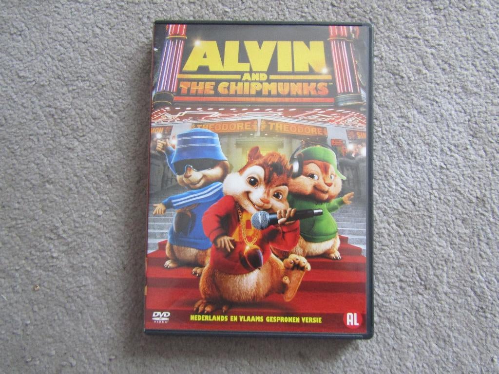 DVD: Alvin and the Chipmunks, Alle leeftijden, Ophalen of Verzenden, Gebruikt, Overige genres