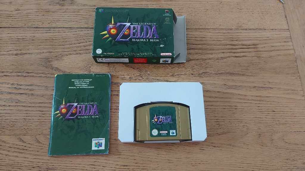 Legend of Zelda Majora's Mask N64			€ 160, Avontuur en Actie, Verzenden, 1 speler, Zo goed als nieuw