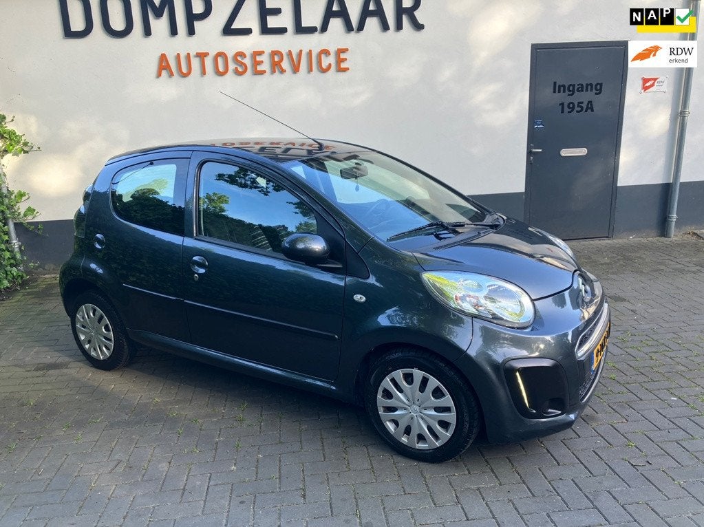 Citroen C1 1.0 Tendance l Garantie l Automaat l Dealeronderh, Auto's, Stof, Zwart, 4 stoelen, C1