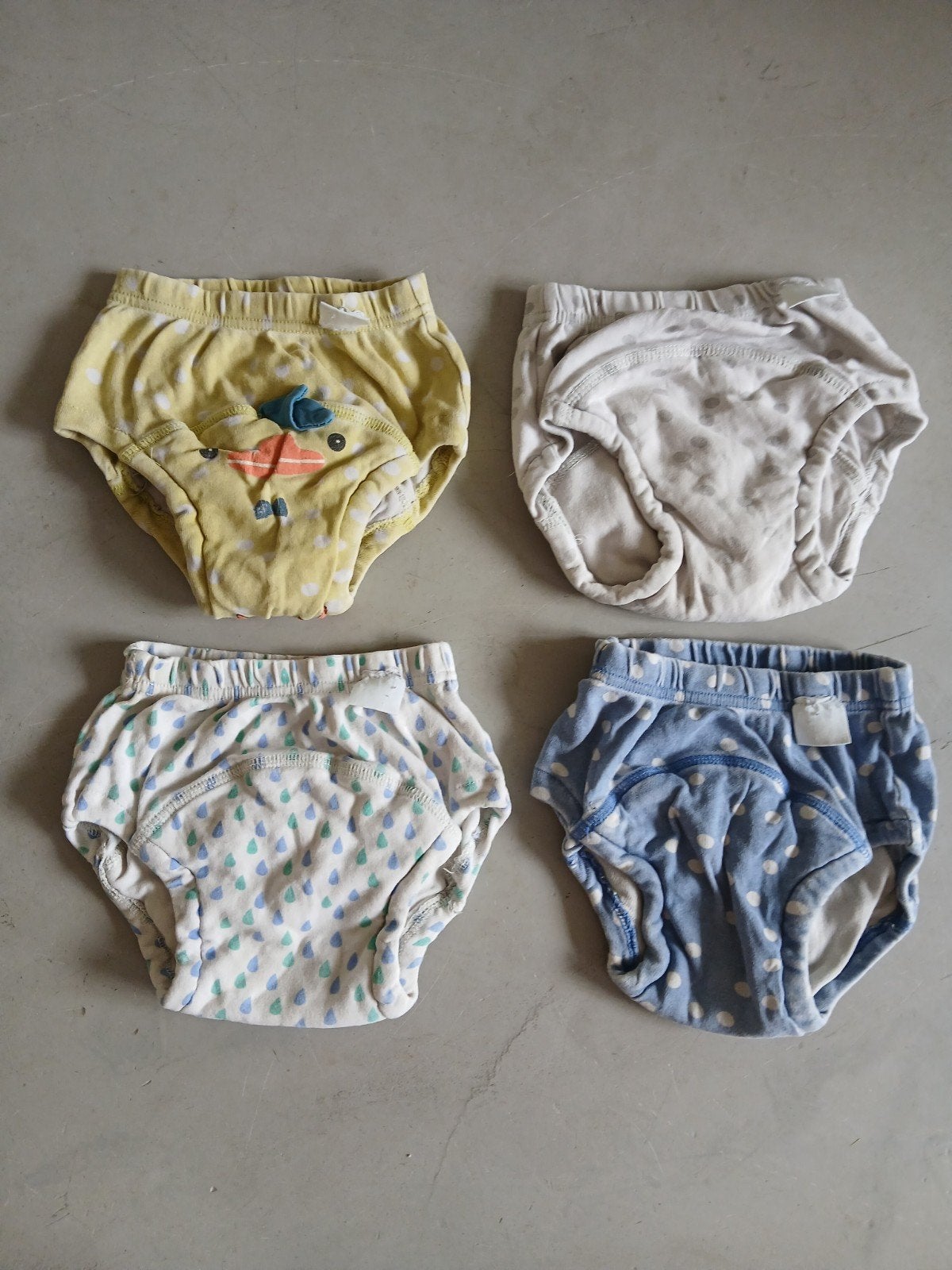 Set van 4 zindelijkheidsbroekjes voor jongens of meisjes, Ophalen, Gebruikt, Onbekend, Jongen of Meisje