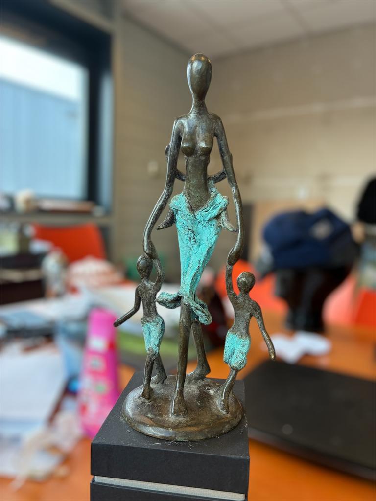 Fair Trade sculptuur, Ophalen of Verzenden, Zo goed als nieuw, Mens