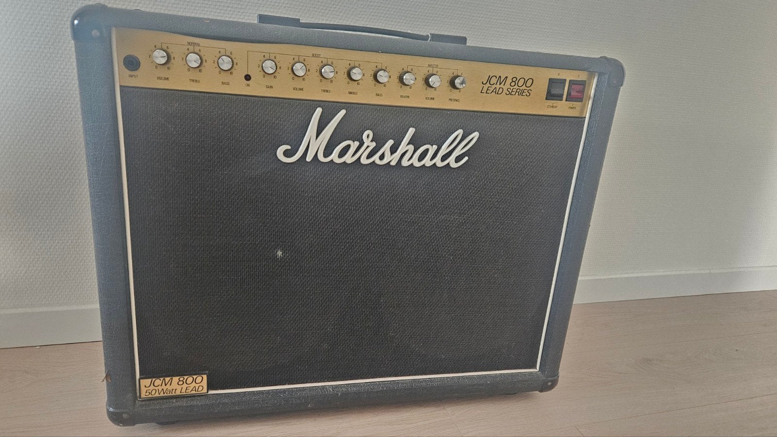 Marshall JCM 800 Lead Series 4212 – 1989 – 50W – Made in Eng, Ophalen, Gebruikt, 50 tot 100 watt