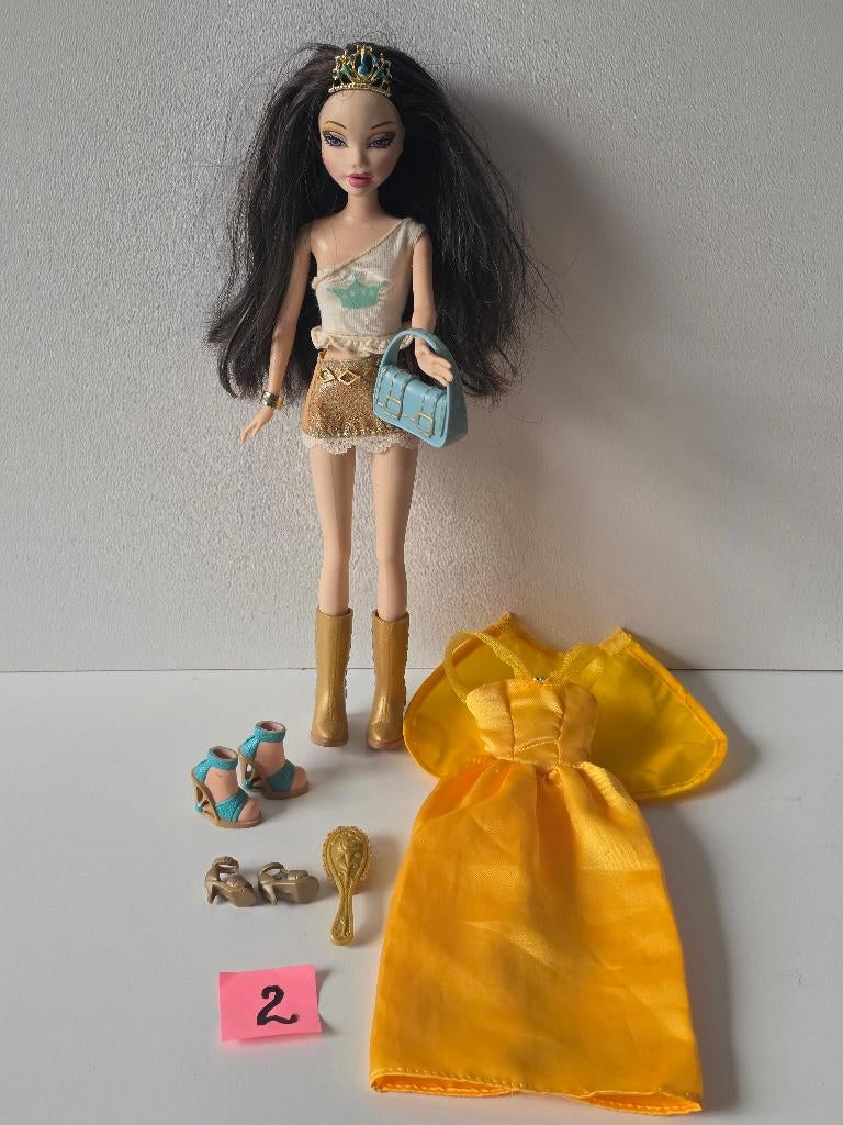 Barbie Mattel My Scene Faces 1999, Ophalen of Verzenden, Zo goed als nieuw, Barbie