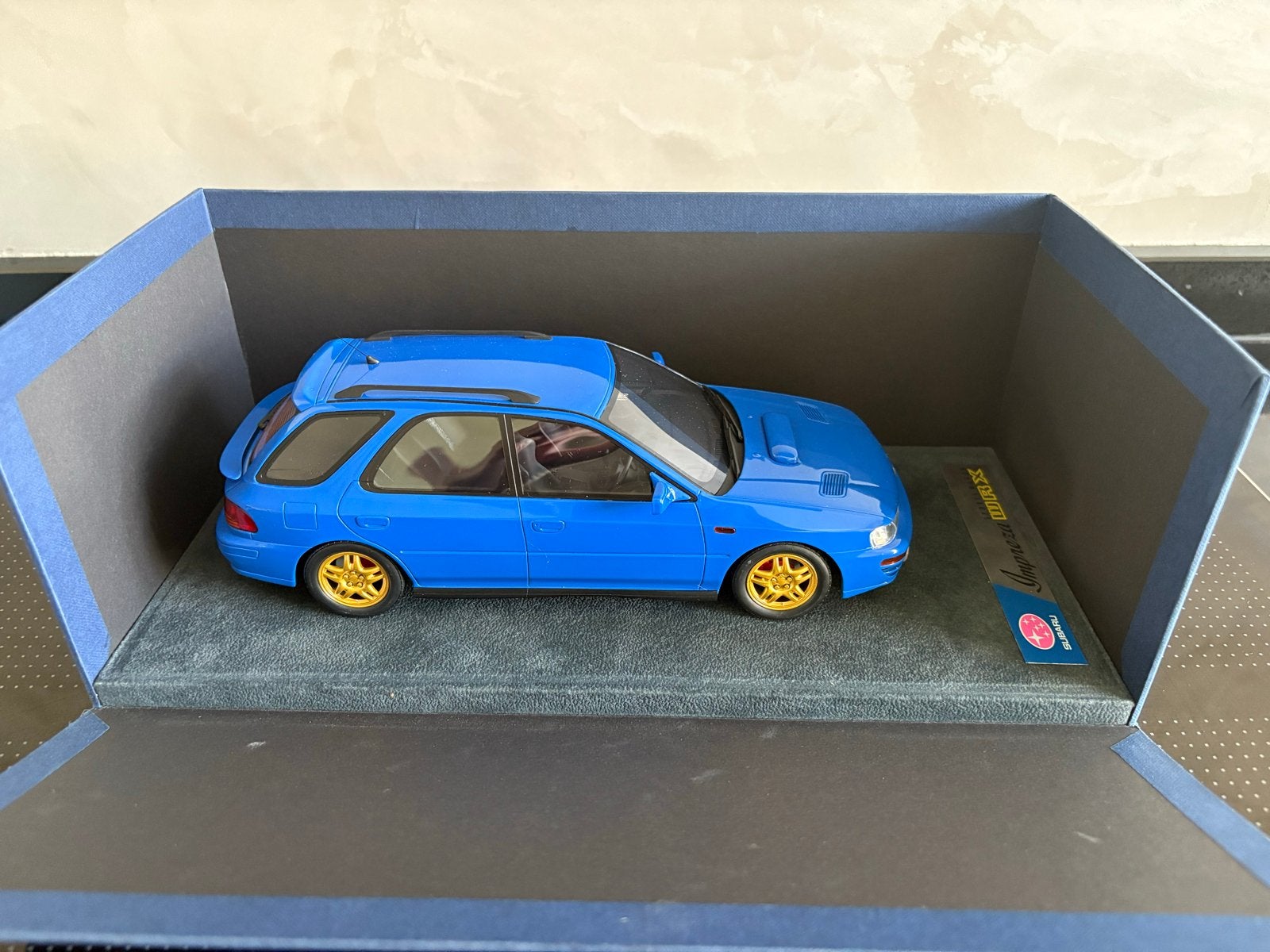 Engup Models Subaru Impreza WRX Sportswagon 1:18, Overige merken, Auto, 1:32 tot 1:50, Ophalen of Verzenden