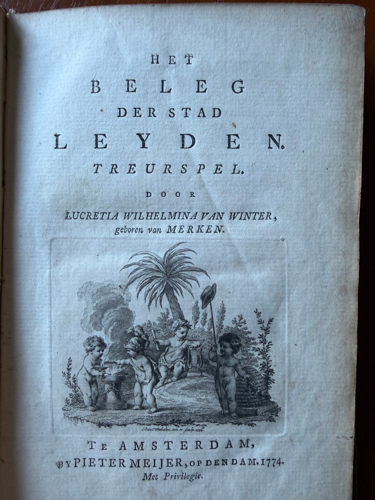 Het Beleg der stad Leyden - Lucretia Wilhelmina van Winter, Ophalen, Gelezen, Nederland