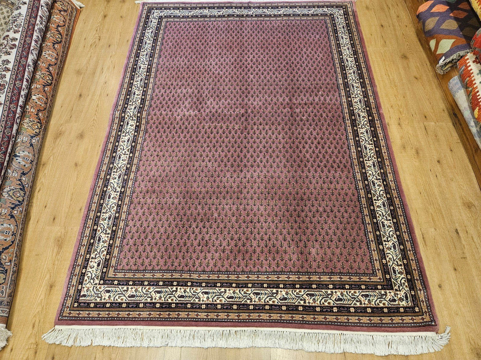 Handgeknoopt oosters tapijt mir 240x172, Info@SlatsAntiek.nl, Perzisch, 150 tot 200 cm, Vof Slats Antiek