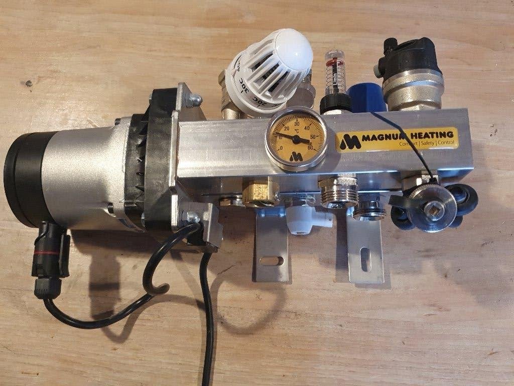 RVS Verdeler vloerverwarming, Minder dan 30 cm, Hoog rendement (Hr), Overige typen, Minder dan 60 cm