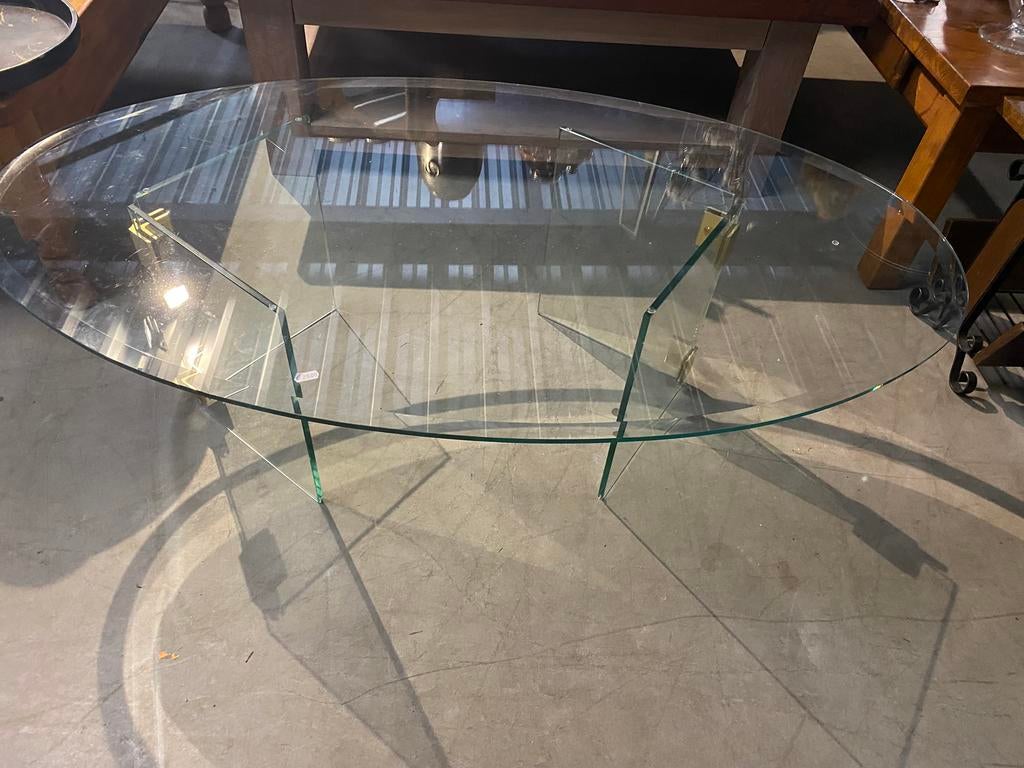 Glazen tafel, Ophalen, 100 tot 150 cm, 50 tot 100 cm, Minder dan 50 cm