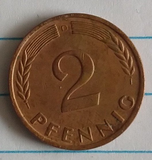 duitse munt 5 pfennig 1959 , volgnr 39.1, Ophalen of Verzenden, Duitsland, Losse munt