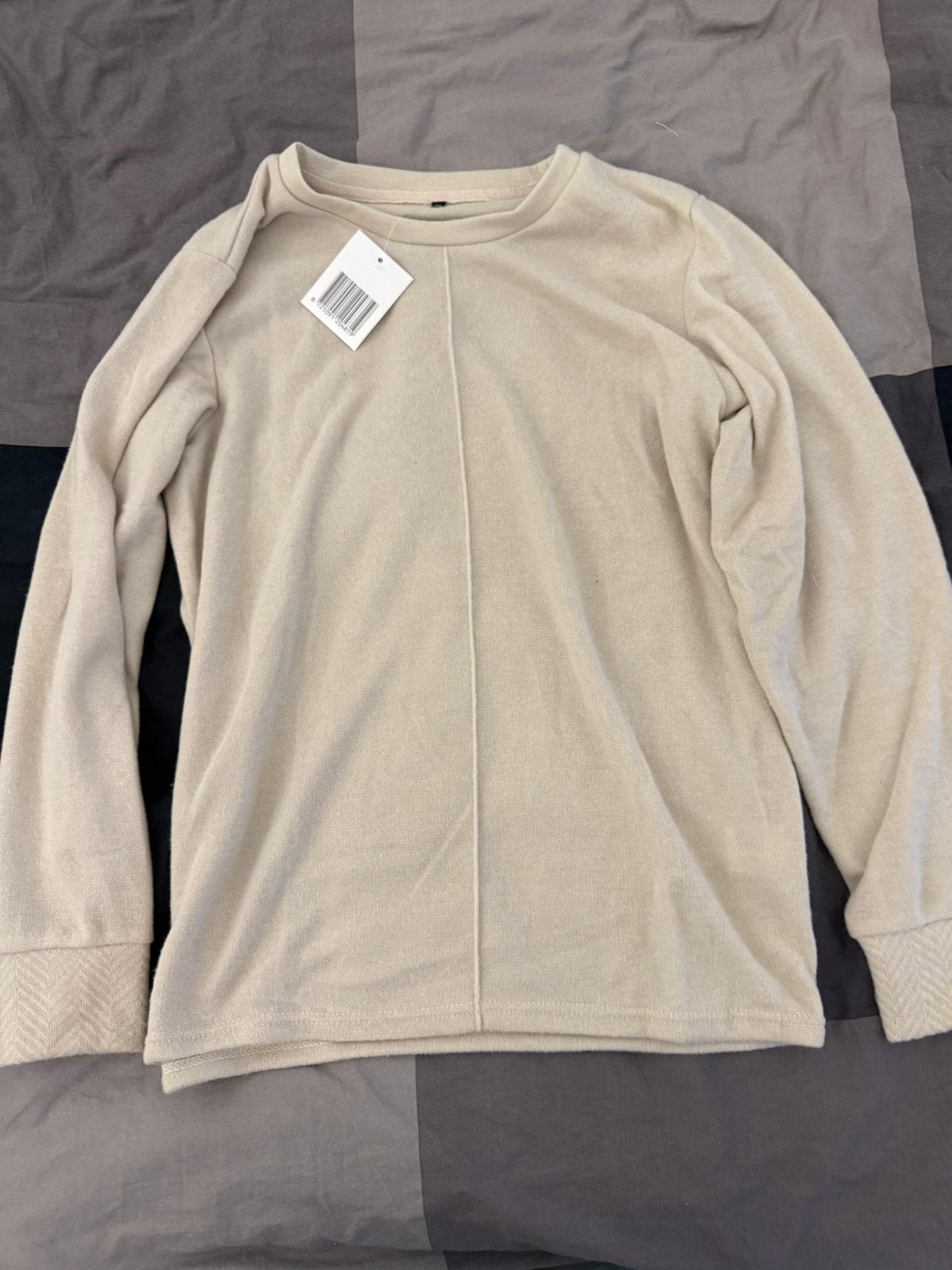 Dames Huisblouse, Ophalen of Verzenden, Nieuw, Maat 46/48 (XL) of groter, Beige