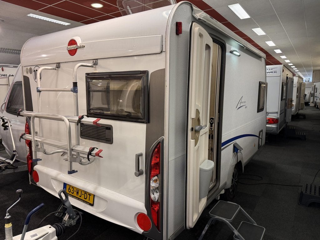 Bürstner AVERSO 390 TS FRANSBED TREINZIT MOVER LUIFEL(TOP), Caravans en Kamperen, Fietsenrek, Bedrijf, Treinzit, Tot 4 meter