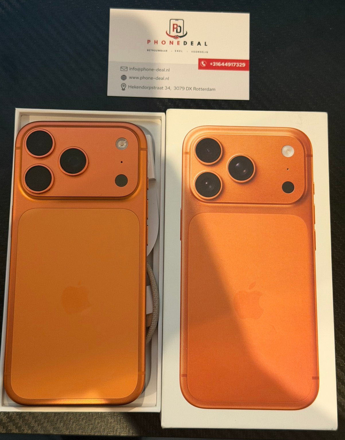 iPhone 17 pro 256 gb nieuwstaat factuur + garantie, 256 GB, 99 %, Apple, Apple