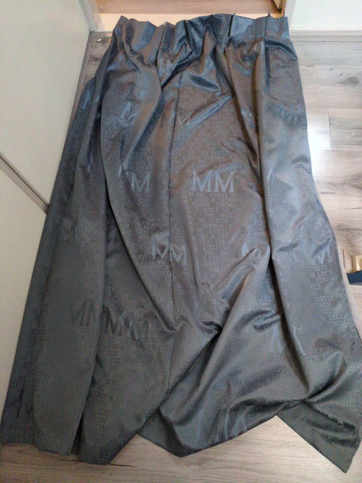 Gratis Gordijn - 1.70m x 1.60m, Ophalen, Blauw, Gordijn