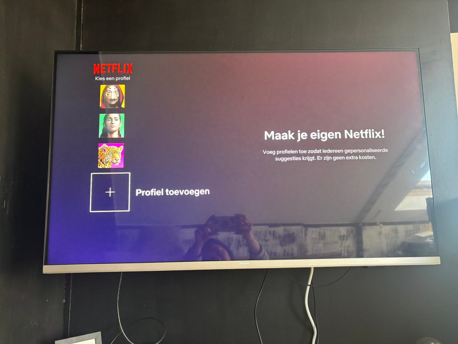 Philips Smart TV, Audio, Tv en Foto, Audiokabels en Televisiekabels, Zo goed als nieuw, Optische kabel, Minder dan 2 meter, Ophalen of Verzenden