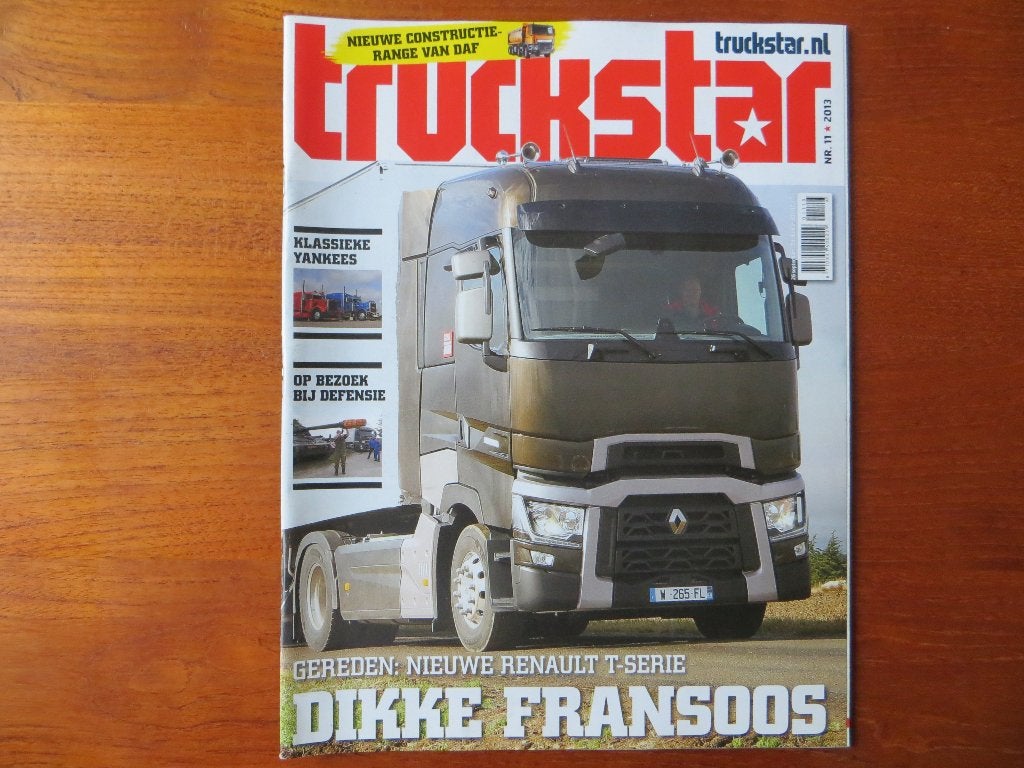 Truckstar nr. 11 2013, Boeken, Auto's | Folders en Tijdschriften, Ophalen of Verzenden, Nieuw, Algemeen