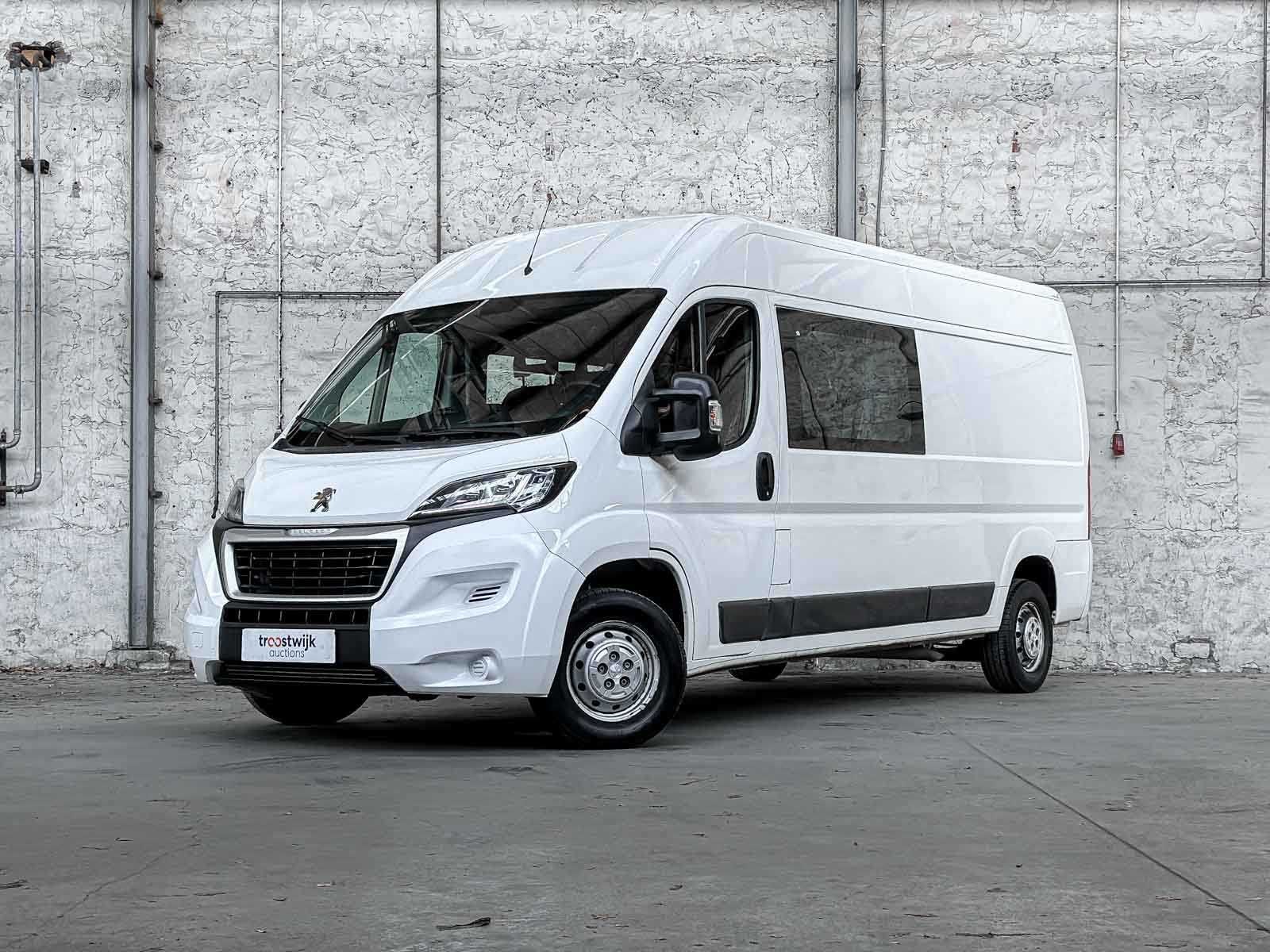 Peugeot Boxer 335 2.2 HDI L3H2 XR DC 6-Persoons 150pk 2016 B, Euro 5, Achterwielaandrijving, Gebruikt, 4 cilinders