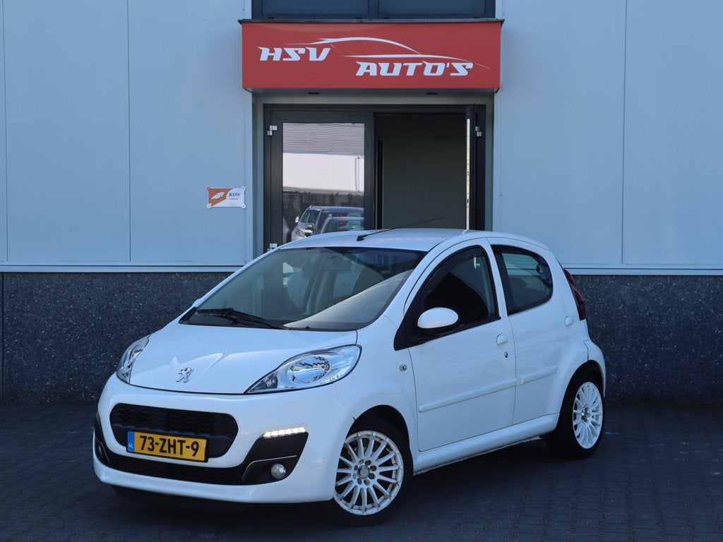 Peugeot 107 1.0 Active automaat LM airco *42.000km*, Euro 5, Elektrische ramen, Gebruikt, 4 stoelen