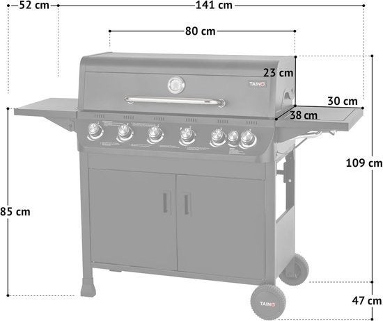 Gasbarbecue – Gas Grill – BBQ Grill – Grillwagen, Corvance B.V., Verzenden, Nieuw, Corvancebol@gmail.com