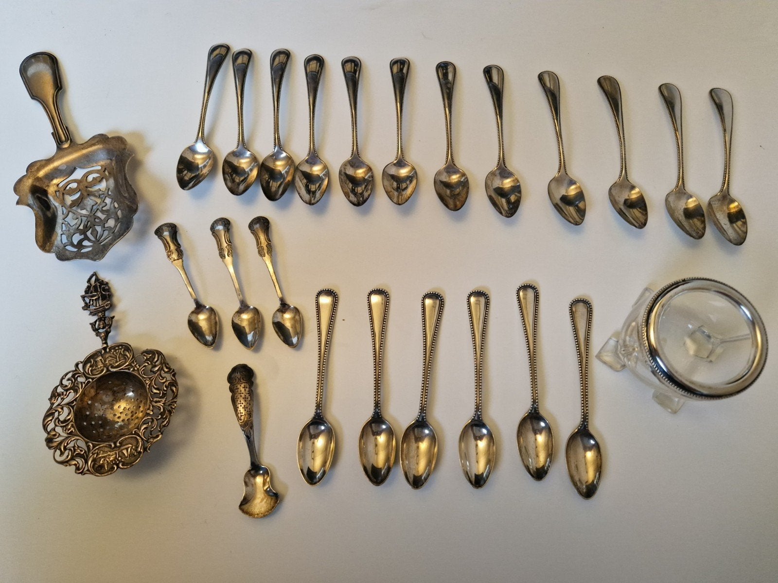 Antieke Zilveren Lepels 328 gram, Ophalen of Verzenden