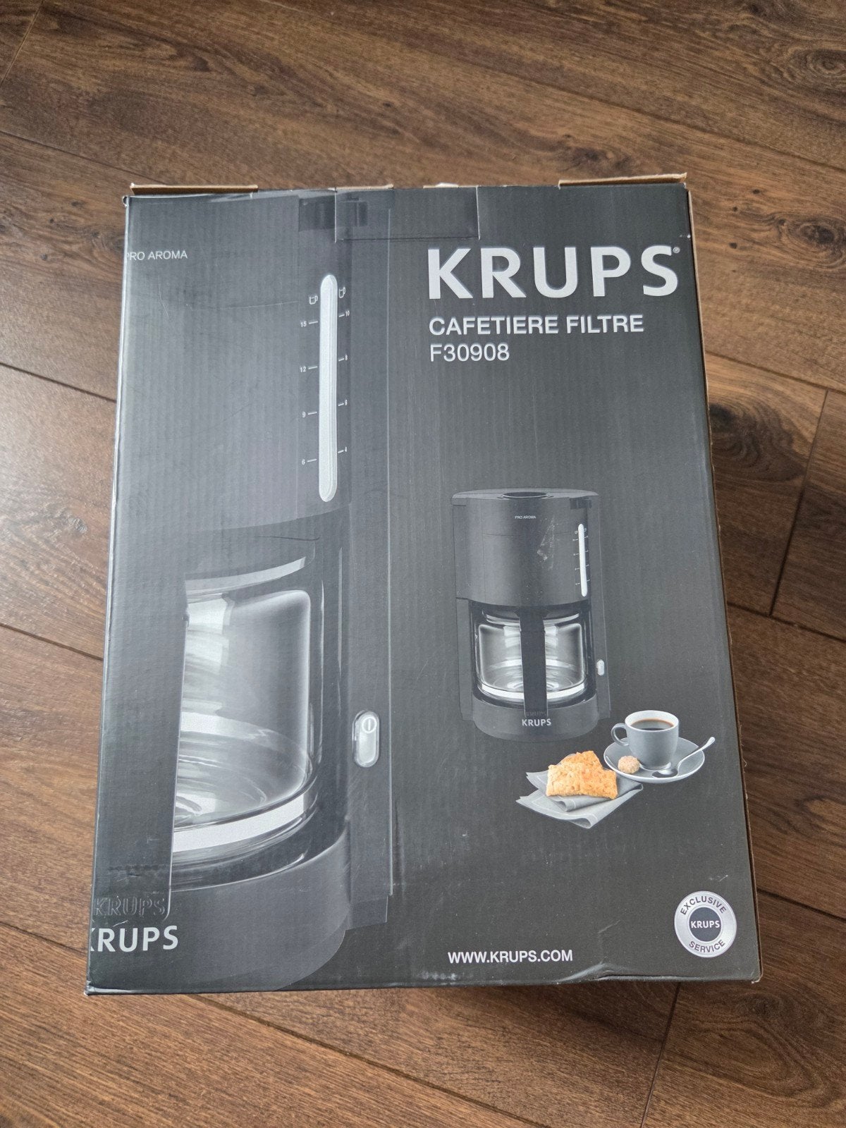 Nieuwe Krups Filter Koffiezetapparaat F30908, Witgoed en Apparatuur, Koffiezetapparaten, Ophalen, 10 kopjes of meer, Gemalen koffie