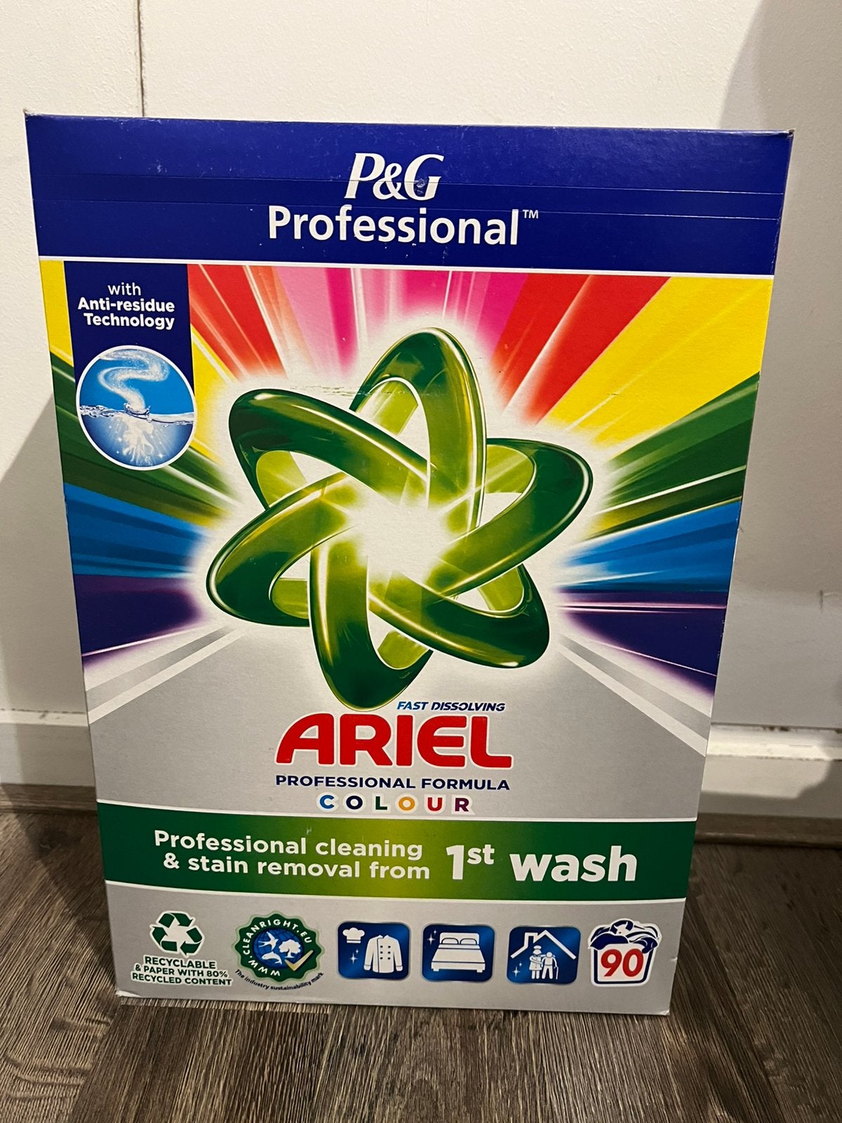 Waspoeder ariel color professional 90 wassen, Ophalen