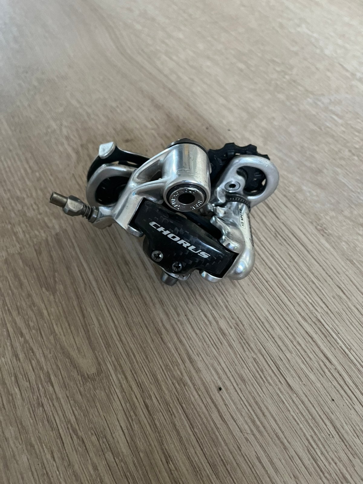 Campagnolo Chorus Carbon achterderailleur, Ophalen of Verzenden, Zo goed als nieuw, Racefiets, Carbon